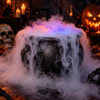 LED Halloween Fog Mist Maker with Color Changing Lights