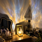 Dynamic Water Ripple LED Night Light with 16 Colors and Remote Control