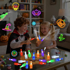 Halloween Party Favors for Kids, 36Pcs Finger Lights for Halloween Goodie Bag Fillers Basket Treats Toys for Girls Boys Kids Classroom Rewards