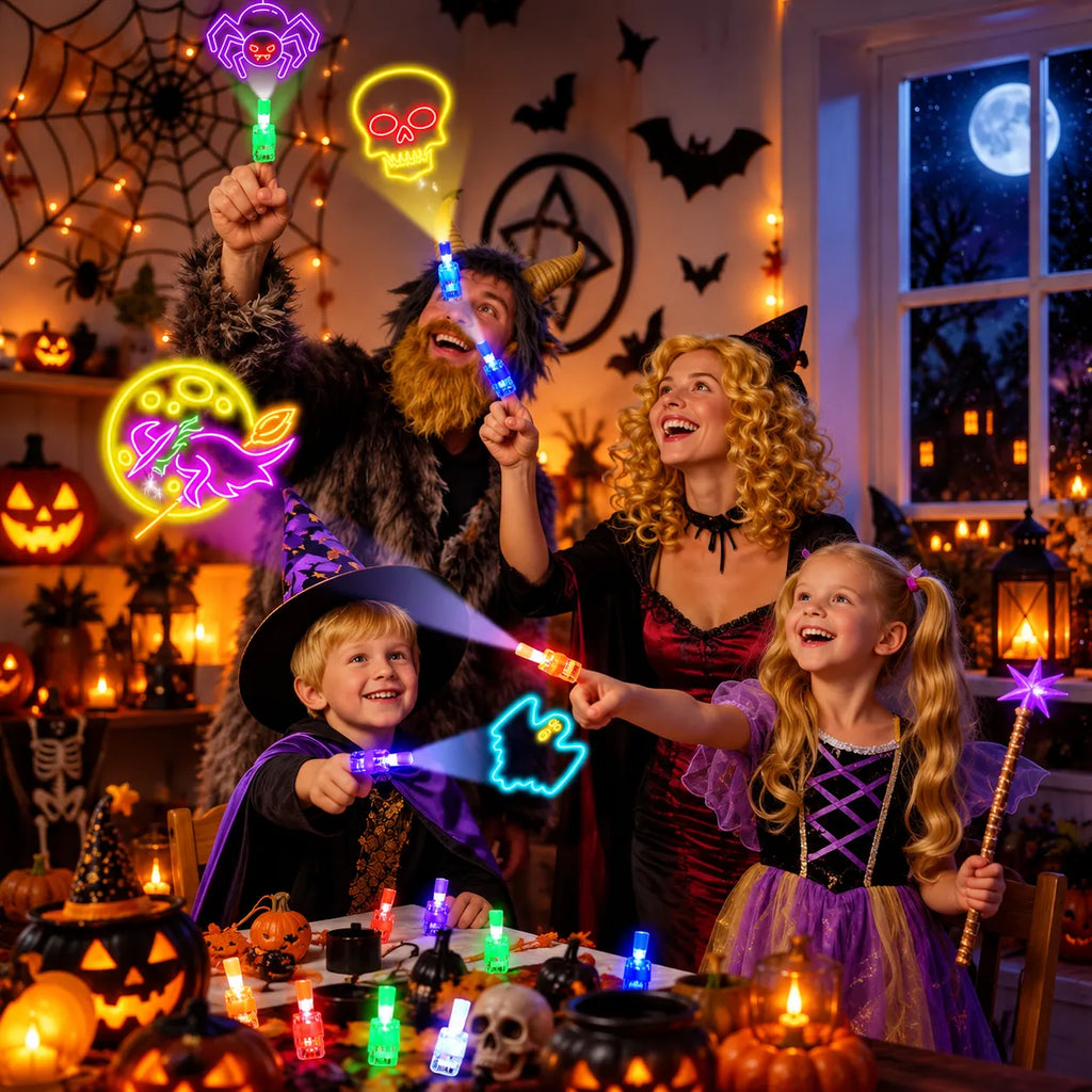 36 Pack Halloween LED Finger Lights for Kids
