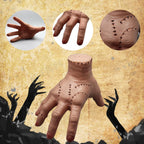 Wednesday Addams Family Hand Props, Horror Toys for Halloween