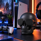 Skull Design Bluetooth Speaker with FM and TF Card Slot
