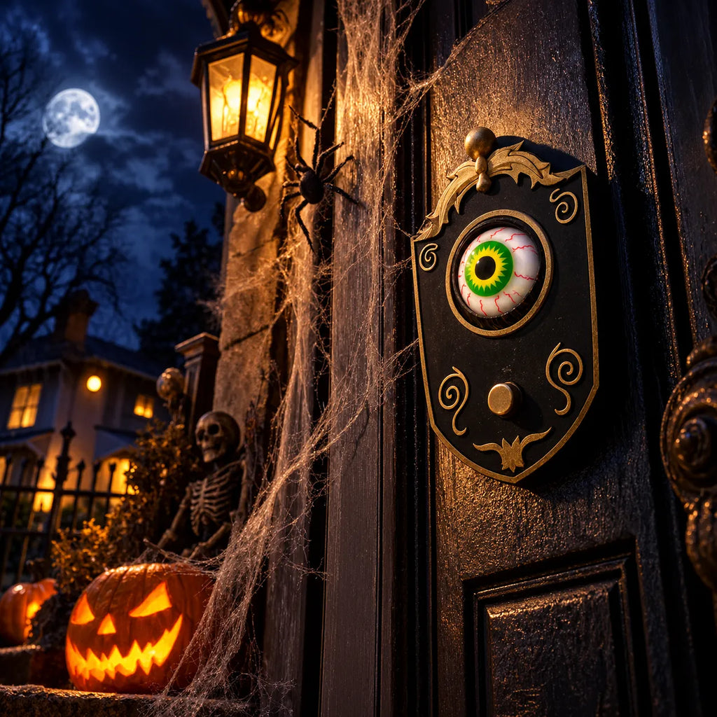 Halloween Eyeball Doorbell with Sound Effects
