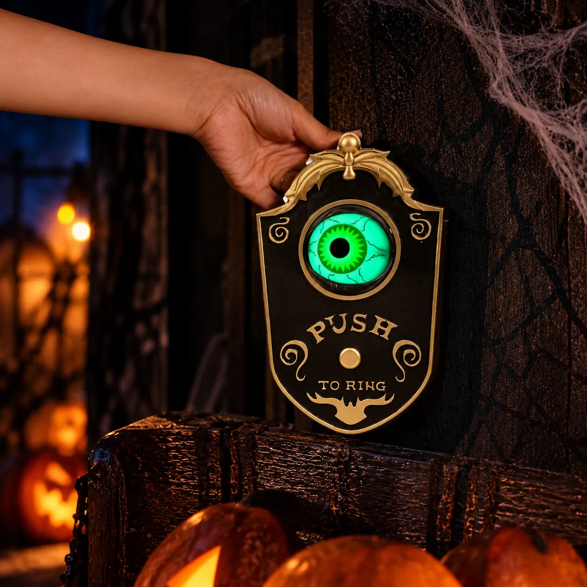 Halloween Eyeball Doorbell with Sound Effects