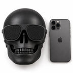 Skull Design Bluetooth Speaker with FM and TF Card Slot