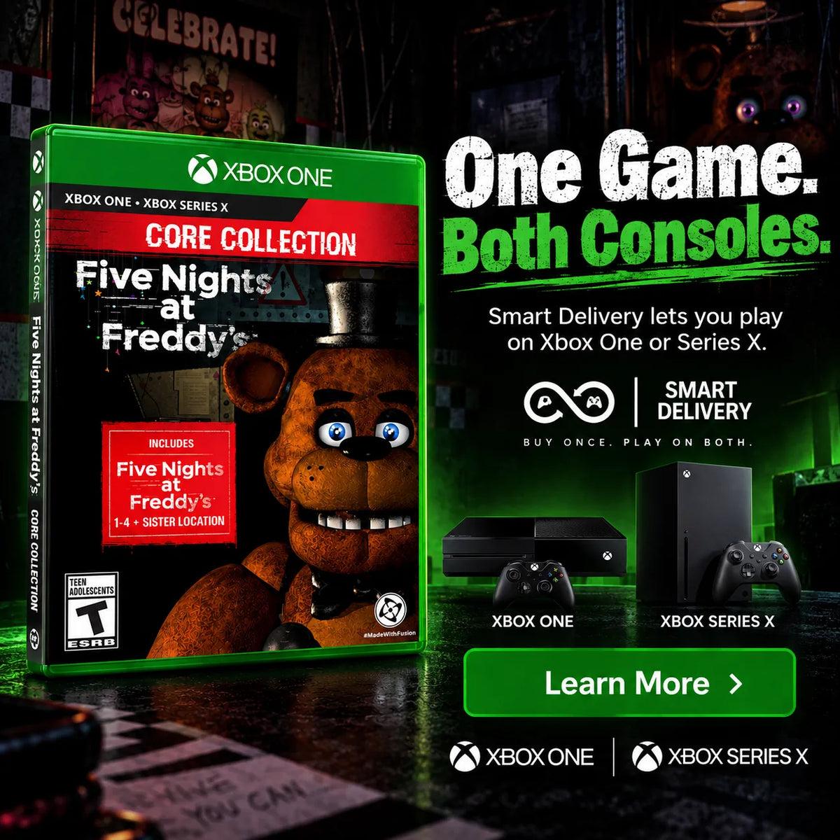 Five Nights at Freddys Core Collection for Xbox One and Xbox Series X