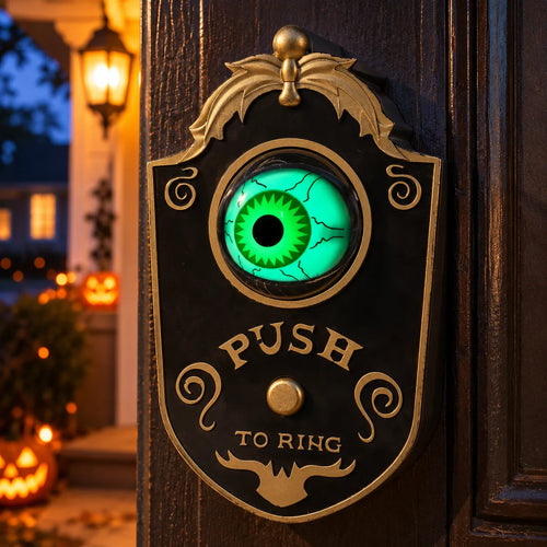 Halloween Eyeball Doorbell with Sound Effects