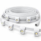150FT Permanent Outdoor Lights Smart RGB Eave Lights with App and Voice Control