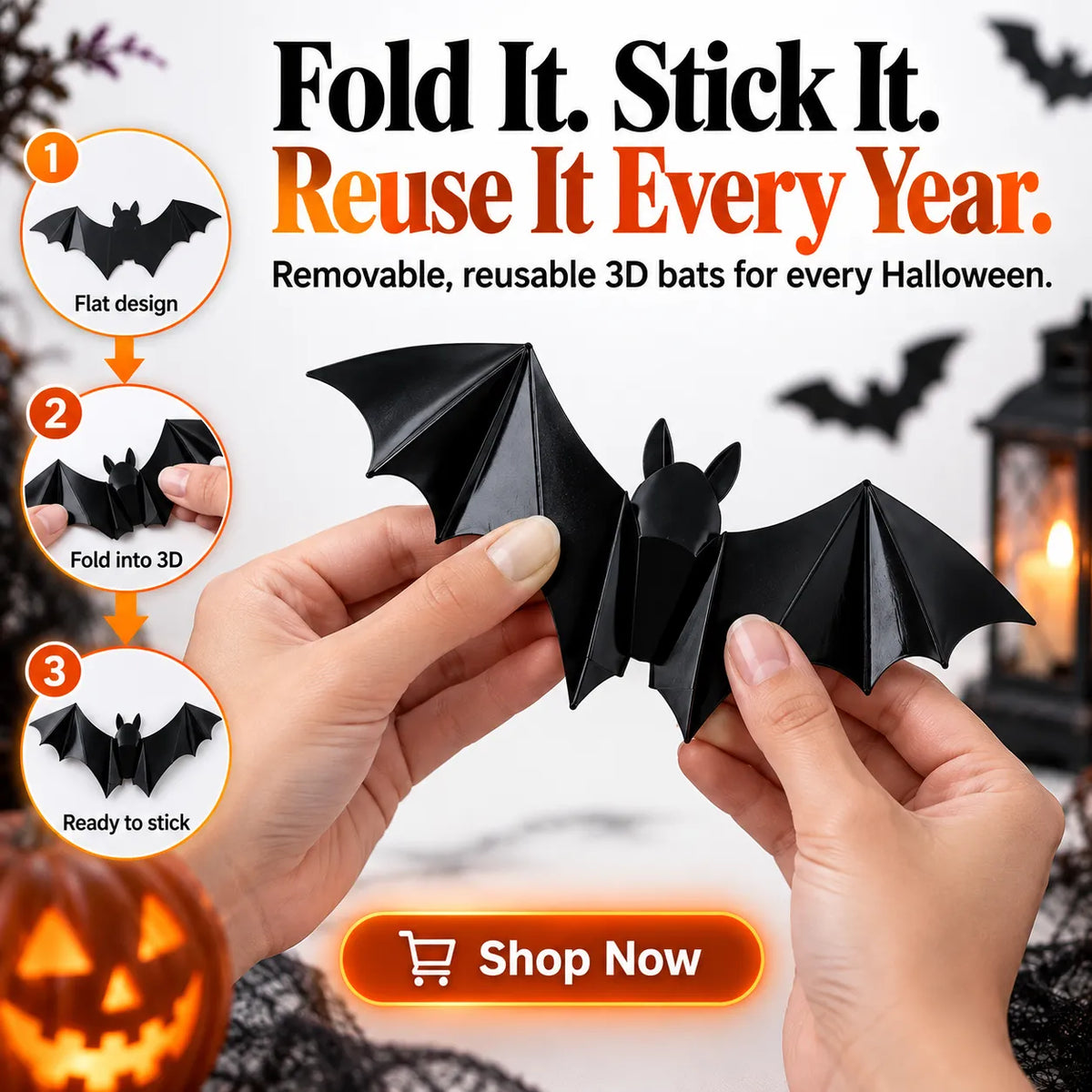 36 Pack Halloween Bats Wall Decor Halloween Decorations Indoor
