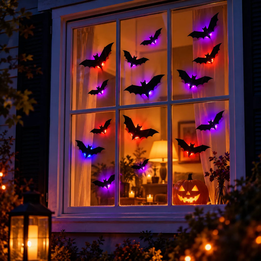 36 Pack Halloween Bats Wall Decor Halloween Decorations Indoor