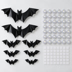 36 Pack Halloween Bats Wall Decor Halloween Decorations Indoor