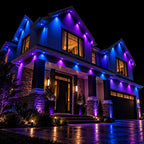 150FT Permanent Outdoor Lights Smart RGB Eave Lights with App and Voice Control
