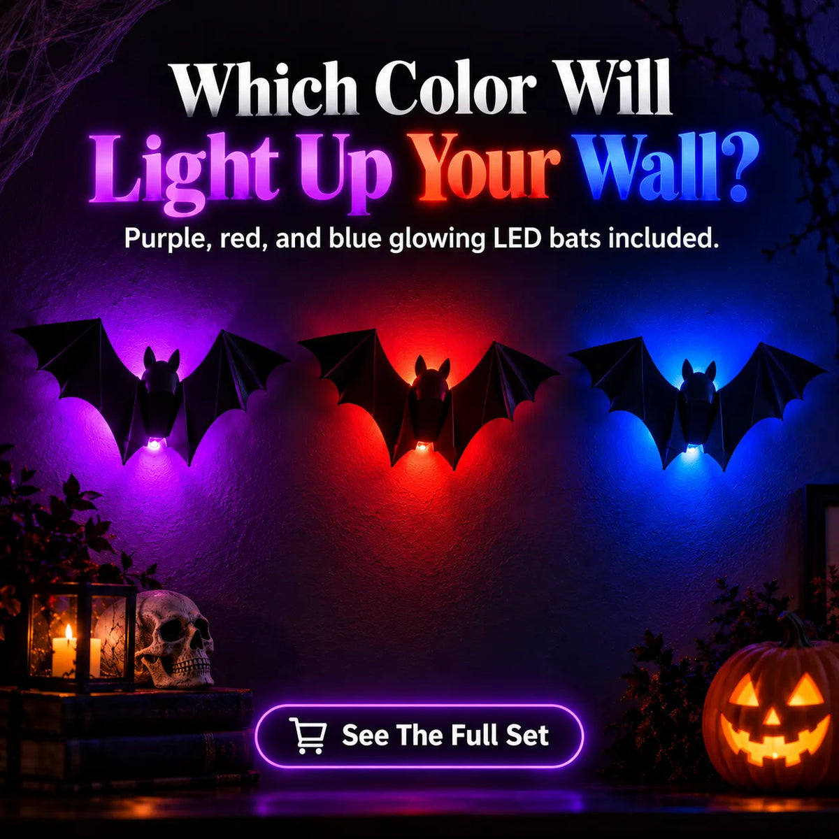 36 Pack Halloween Bats Wall Decor Halloween Decorations Indoor