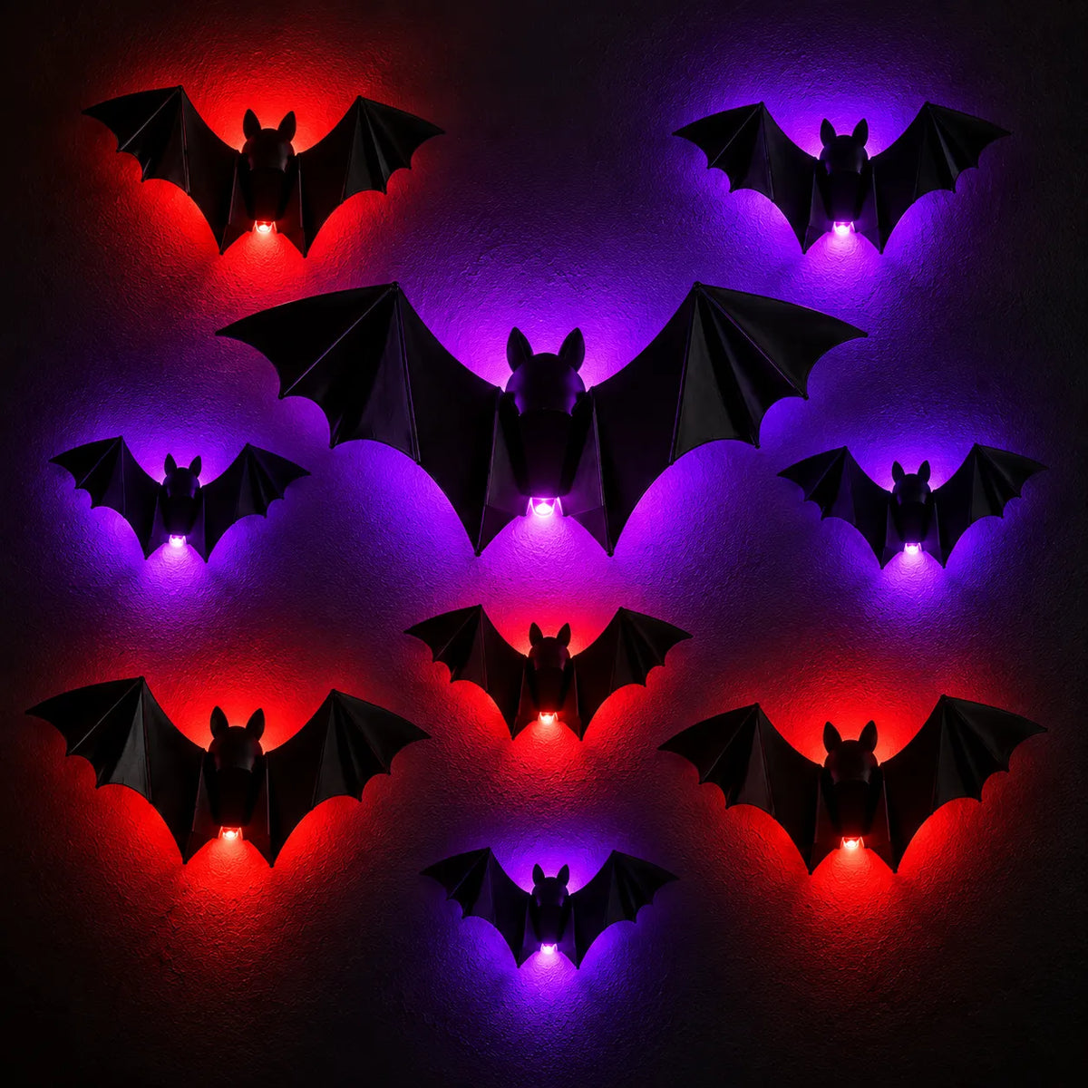 36 Pack Halloween Bats Wall Decor Halloween Decorations Indoor