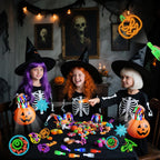 Halloween Party Favors for Kids, 36Pcs Finger Lights for Halloween Goodie Bag Fillers Basket Treats Toys for Girls Boys Kids Classroom Rewards