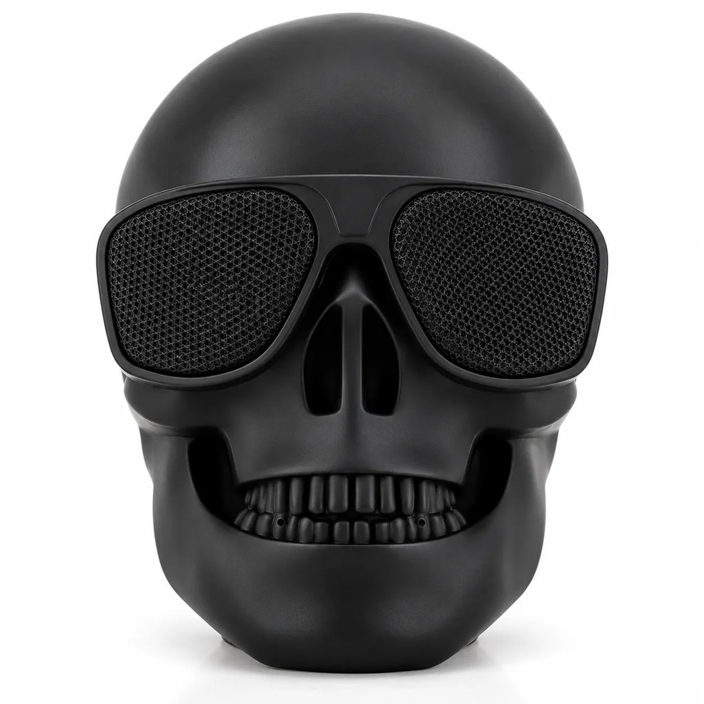 Skull Design Bluetooth Speaker with FM and TF Card Slot