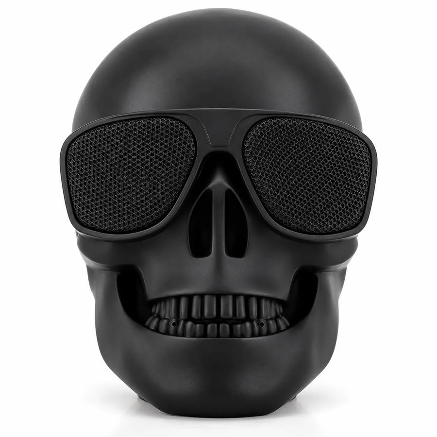 Skull Design Bluetooth Speaker with FM and TF Card Slot