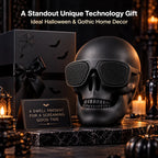 Skull Design Bluetooth Speaker with FM and TF Card Slot