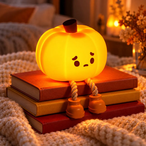 Pumpkin Night Light Halloween Lamp Decor