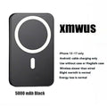 5000Mah Magnetic Power Bank, Wireless Portable Charger for Iphone 12-17 Series, Compatible with Magsafe Cases,Sohochic