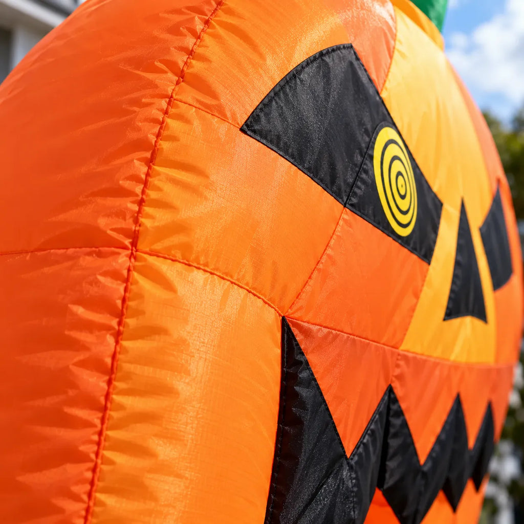 9.5FT Halloween Pumpkin Arch Inflatable with LED Lights