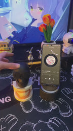 Skull Design Bluetooth Speaker with FM and TF Card Slot